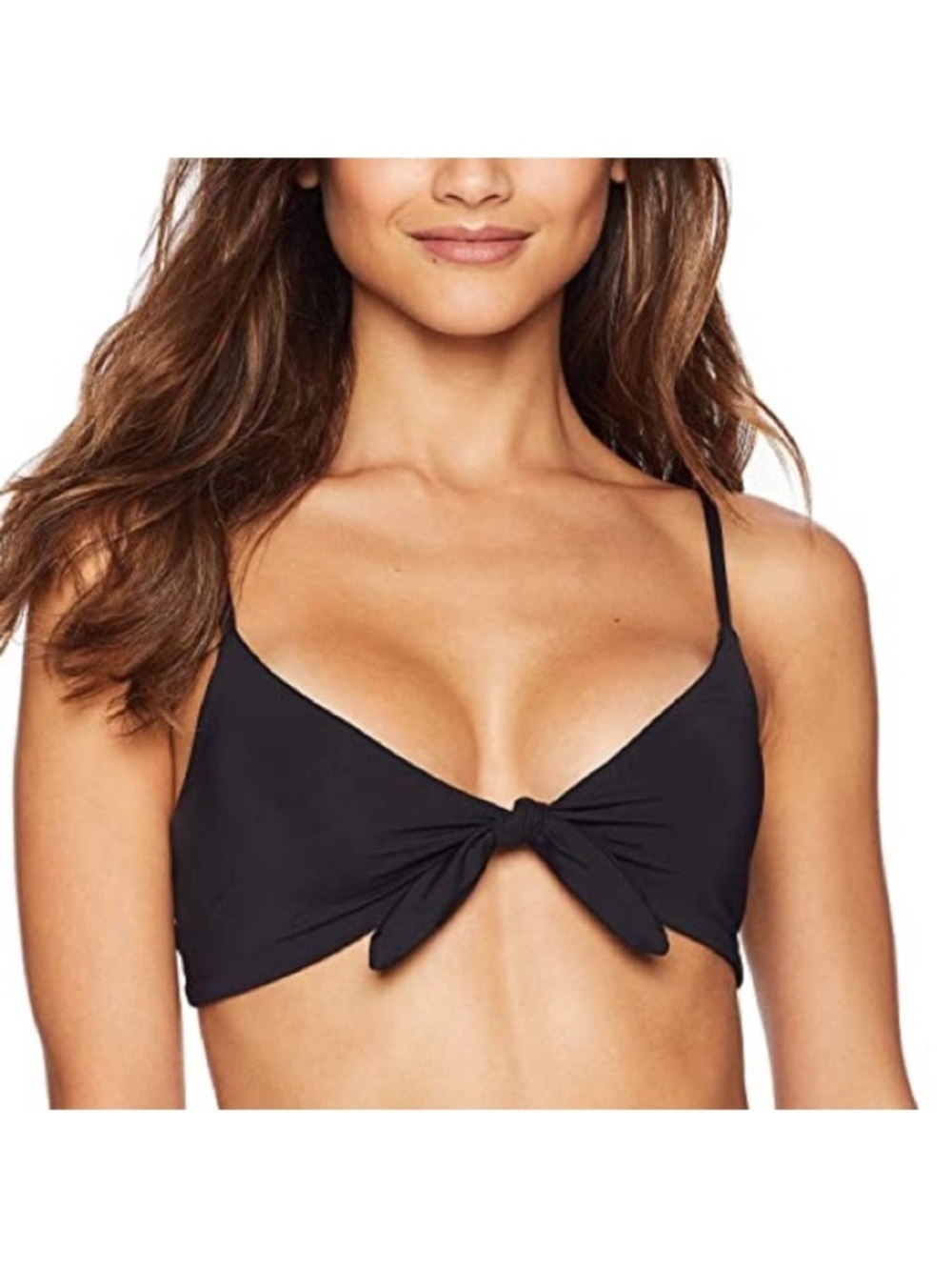 L Space Black Flashback Bikini Top